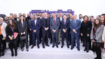 وزير الاتصالات يفتتح مقر شركة ترانسكوم Transcom السويدية بمصر