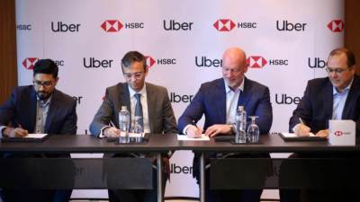 "أوبر" و"إتش إس بي سي" يطلقان برنامج "فليكسباي" لدعم وصول السائقين لأرباحهم عبر المحافظ الرقمية 