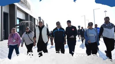 أشرف صبحي يقود ماراثون رياضى ضمن فعاليات المؤتمر الدولى «سبورتس إكسبو»