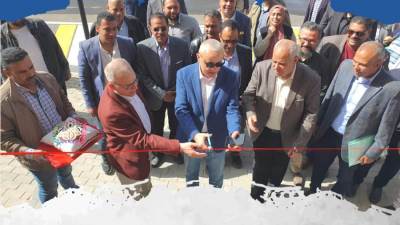 عبد المطلب ممدوح وقيادات هيئة المجتمعات يفتتحون مقر جهاز العبور الجديدة