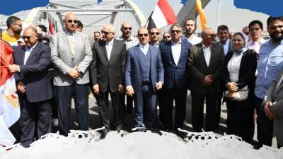 «راشد ونصار» يشهدان التشغيل التجريبي لمحور الفريق كمال عامر بالجيزة (صور)  