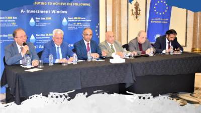 سيد إسماعيل يترأس ورشة العمل الختامية الخاصة بدراسة محطات تحلية مياه البحر