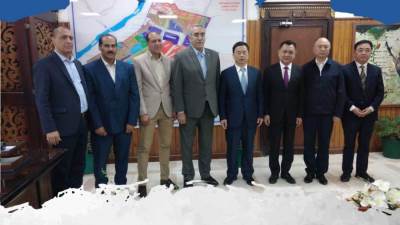 وفد مستثمرين صينيين يزور مدينة بني سويف الجديدة لبحث فرص الاستثمار