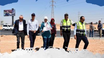 عبد المطلب ممدوح يتفقد مشروعات الطرق الجاري تنفيذها بالقاهرة الجديدة