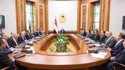 الرئيس السيسي يترأس الاجتماع الأول للمجلس الأعلى للاستثمار
