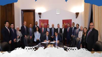 بنك مصر يوقع بروتوكول تعاون مع شركة زاميت 