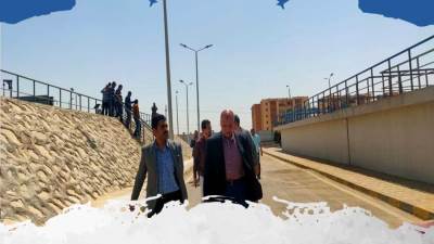 «عمران وإسماعيل» يتفقدان مشروعات المرافق والطرق الجارية بمدينة النوبارية الجديدة