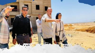 أسماء مخلوف تتفقد أعمال الإسكان والمرافق الجاري تنفيذها بالسويس الجديدة
