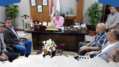 محمد عصام يستقبل مجموعة من سكان مدينة بني سويف الجديدة لبحث طلباتهم ومقترحاتهم