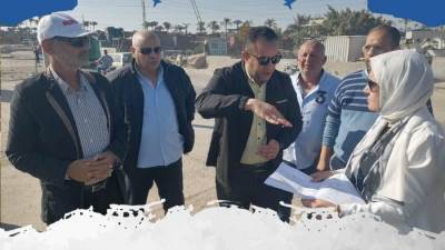 رئيس «دمياط الجديدة» يتفقد منطقة الميناء ومحاور الطرق ومحطة معالجة الصرف الصحي