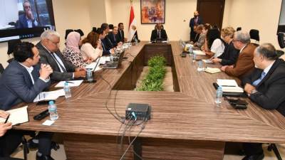  الاجتماع الختامي لبعثة البنكين الدولى والآسيوى لمتابعة برنامج خدمات الصرف الصحي المستدامة 