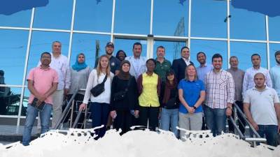 تفاصيل زيارة وفد من جامعة ألاباما الأمريكية لمدينة حدائق العاصمة