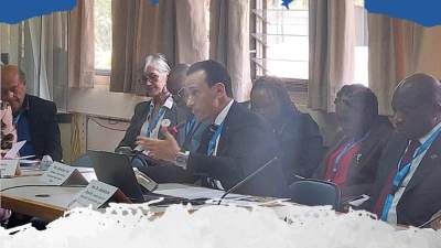 مساعد وزير الإسكان يعرض تجربة مصر في إعداد الاستراتجيية القومية للإسكان وتطوير المناطق العشوائية