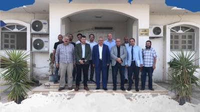 كمال بهجات ورئيس الجهاز يتابعان أعمال الطرق والخدمات المخطط تنفيذها بسفنكس الجديدة