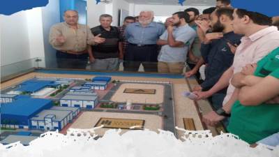 وفد من طلاب كلية هندسة المنصورة يزُور مدينة المنصورة الجديدة 