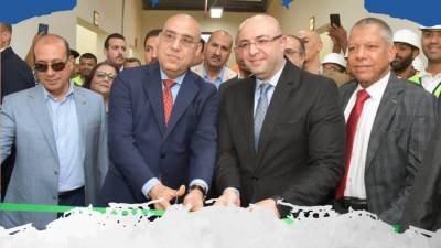 وزير الإسكان ومحافظ بنى سويف يفتتحان مشروع إعادة إنشاء معرض شباب مصر