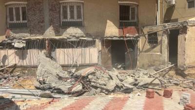 حملة مكثفة لجهاز مدينة ٦ أكتوبر لإزالة مخالفات البناء بالقطاع  الشمالي والجنوبي.. "صور"