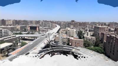 رئيس «المركزى للتعمير» يتفقد أعمال تنفيذ مشروع محور عمرو بن العاص الحر بمحافظة الجيزة