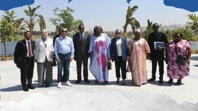 وزيرة الإسكان الكاميرونية تزور مشروعات «مثلث ماسبيرو» و«مجرى العيون» و«بحيرة عين الصيرة»