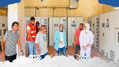 أسماء مخلوف تبحث احتياجات قرى غرب خليج السويس من المياه