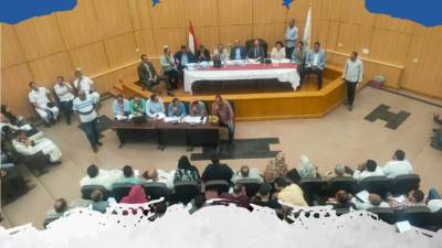 إقبال كبير على مزاد علني لبيع عدد من المحال التجارية والوحدات الإدارية وصيدلية بسوهاج الجديدة