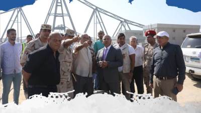  وزير النقل يتفقد يتفقد مشروع إعادة تأهيل وتطوير خط السكة الحديد «الفردان/ بئر العبد»