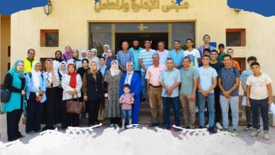 أحمد مصطفى: وفدُ طلابي يتفقد محطة تنقية المياه بالشيخ زايد