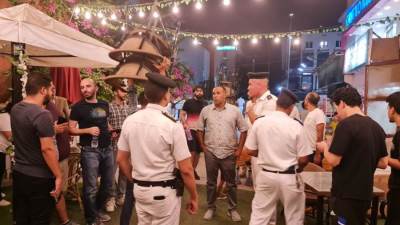 جهاز مدينة ٦ أكتوبر: استمرار حملات  الإشغالات بالمحور المركزي وميدان الحصري.. وإزالة فورية لمخالفات البناء 