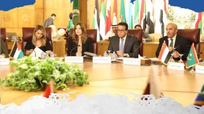 وزير الصحة ورئيس المكتب التنفيذي لمجلس وزراء الصحة العرب يشهدا الاحتفال بيوم الصحة العربي
