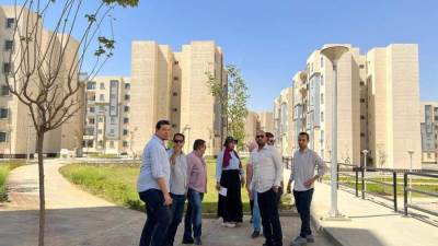 وزير الإسكان يتابع موقف وحدات سكن كل المصريين بأكتوبر الجديدة