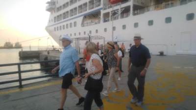 وصول 638 راكب لميناء بورسعيد السياحي على الباخرة NAUTTICA