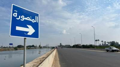 وزارة النقل: فتح الحركة المرورية على طريق بنها المنصورة