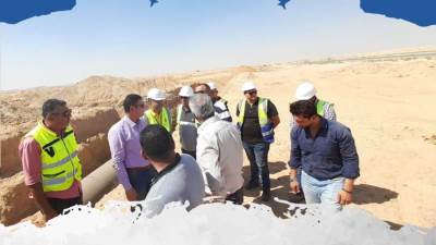 «الشربيني» يتابع  أعمال محطة المعالجة الرئيسية شرق مدينة العاصمة الإدارية الجديدة