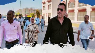 علاء عبد اللاه يتفقد مشروعات مدينة طيبة الجديدة