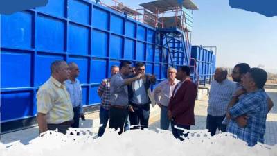 «فتحي وعلي» يتفقدان مشروعات العبور الجديدة