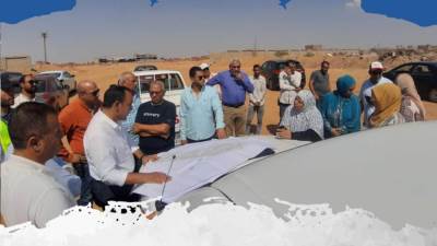 رئيس جهاز الشروق يتفقد منطقة الرابية المضافة للمدينة.. ويلتقي قاطنيها لمناقشة مقترحاتهم