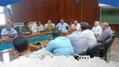 جهاز ١٥ مايو يراجع استعدادات مجابهة أخطار الأمطار والسيول المحتملة خلال فصل الشتاء