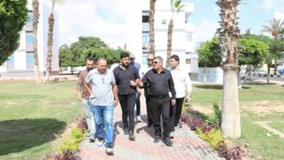 جولات ميدانية لرئيس جهاز مدينة السادات لمتابعة مشروعات مياه الشرب والصرف الصحى 