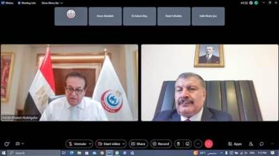وزير الصحة يعقد اجتماعاً مع نظيره التركي لبحث تقديم الدعم للأشقاء الفلسطينيين