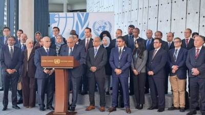 بعثة مصر في جنيف يطلقون نداءً دولياً لوقف الفوري لإطلاق النار بغزة