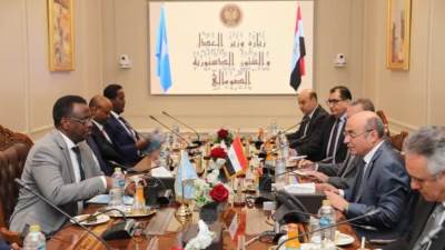 وزير العدل يستقبل نظيره الصومالي والنائب العام لجمهورية الصومال