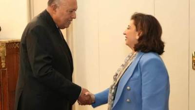 شكري: الانتهاكات التي تتعرض لها المرأة الفلسطينية ترقى لجرائم الحرب
