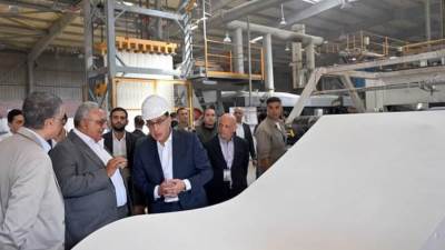 رئيس الوزراء يتفقد مصنع الشركة الدولية لتكنولوجيا العزل "انسوتك"