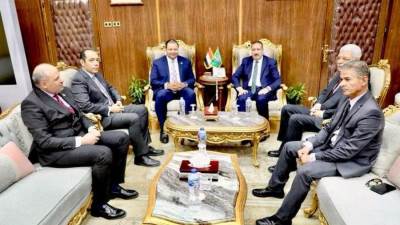 رئيس هيئة الاعتماد والرقابة الصحية يلتقي بمحافظ المنوفية ورئيس الجامعة 