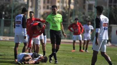 ودية قوية للمنتخب الأوليمبي فى ختام معسكره بالعاصمة الإدارية 