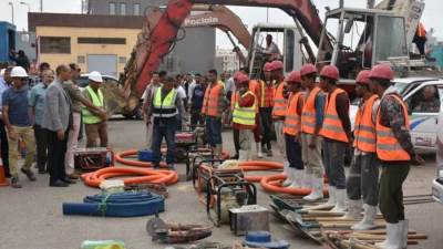 الإسكان: أجهزة المدن الجديدة تواصل رفع حالة التأهب والاستعداد لفصل الشتاء