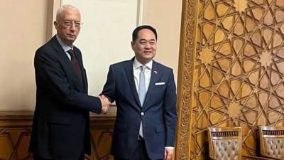 نائب وزير الخارجية يستقبل رئيس جمعية الصداقة للشعب الصيني