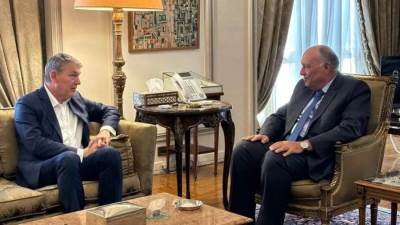 "سامح شكري" يلتقي المفوض العام لوكالة الأونروا 