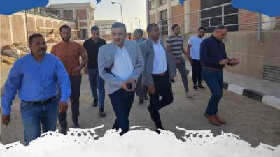 أشرف محمود يتفقد مشروعات البنية الأساسية والخدمات بمدينة بدر