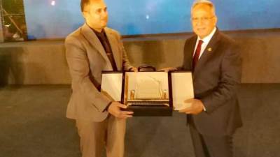 رئيس جهاز دمياط الجديدة يُشارك بحفل تخرج طلاب جامعة حورس بالمدينة